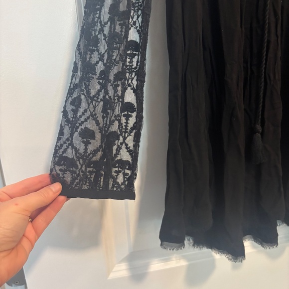 Urban Outfitters Ecote Lace Black Mini Dress - Picture 4 of 6